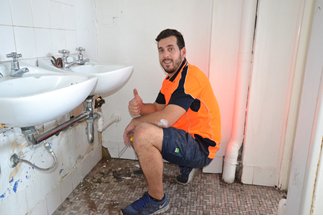 Luke from Graham and Sons - the Plumber In Lilli Pilli