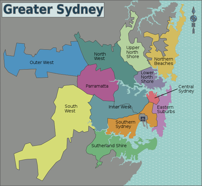 Greater Sydney Map