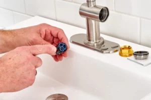 Replacing the Seal on a mixer tap