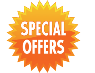 Transparent Orange Special Offers Icon