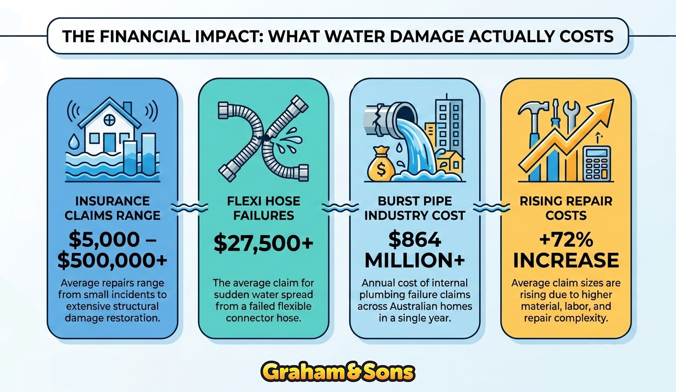 The Financial Impact, What Water Damage Actually Costs